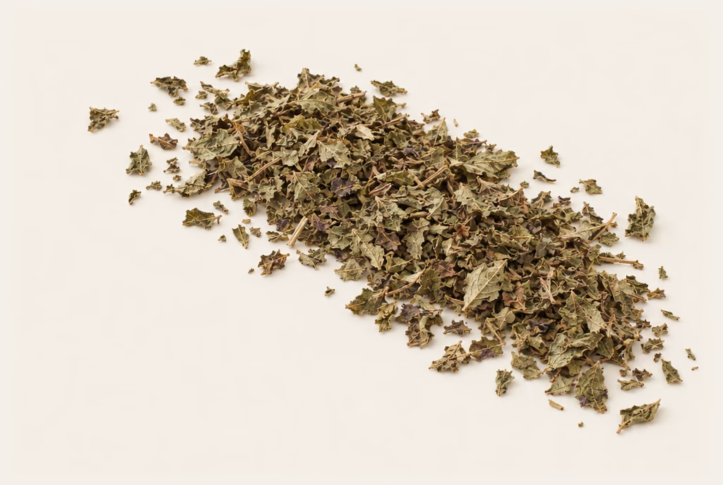 Crushed botanical processing state
